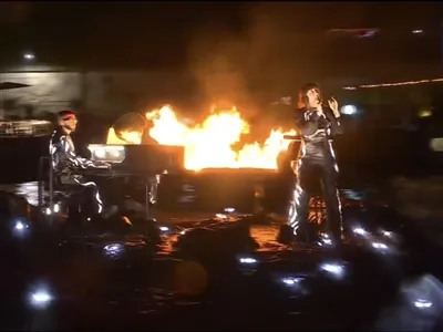 Klaveret brød i brand ved OL i Paris