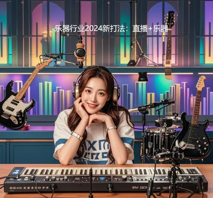 Nye strategier i musikinstrumentindustrien i 2024: Livestreaming + musikinstr...